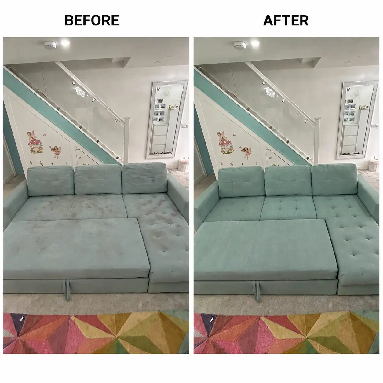 Upholstery Cleaning Work 1